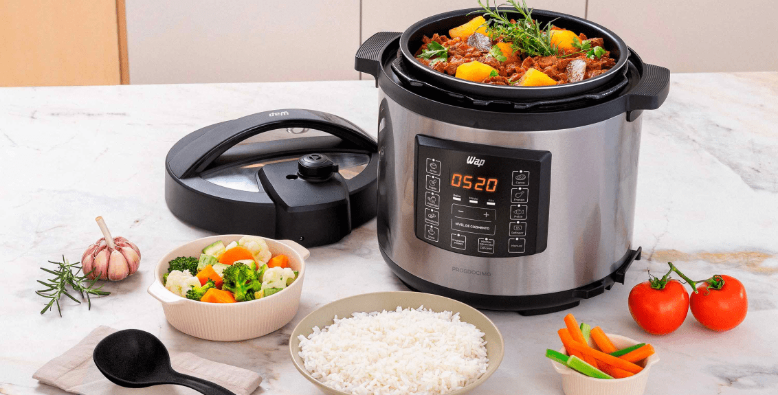 panela de pressão elétrica
